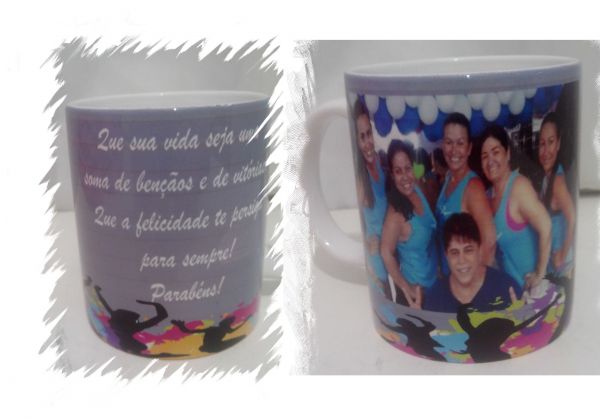 CANECA DE PORCELANA PERSONALIZADA.