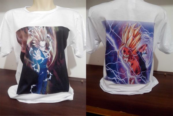 CAMISA MALHA BRANCA SUBLIMADA